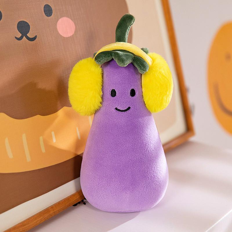 

Cute Pumpkin Rabbit Bear Cape Eggplant Halloween Plush Toy Children Holiday Gift жёлтый