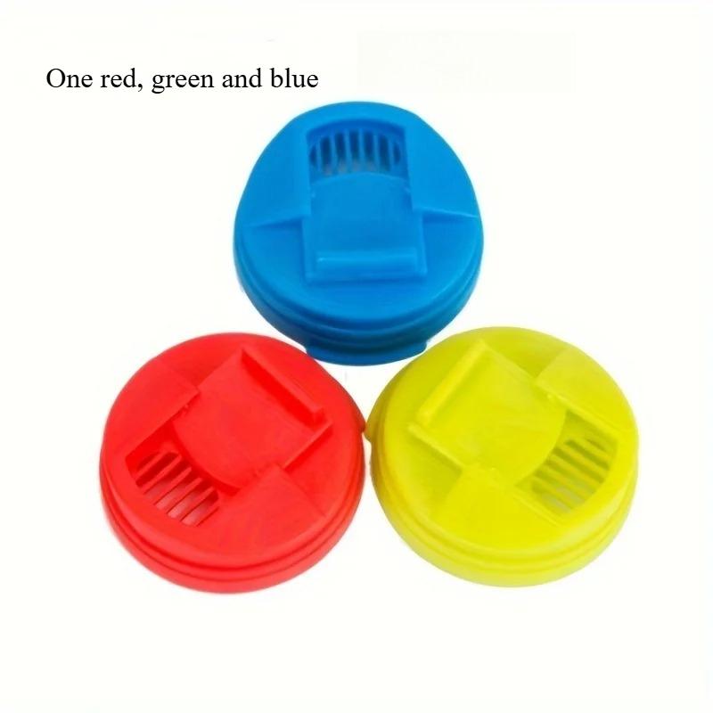 3 Pack Beverage Can Lids, Drink Sealer Soda Can Lids Leak Proof Plastic Lids for Beverage Cans and Beer Can Accessories Reusable