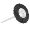 T shaped Nail Drill Bit Clning Brush Portable Nail Dust Brush Manicure Tool Accessory(White )