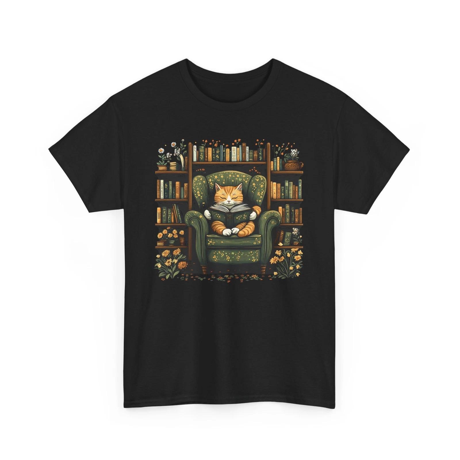 

Cat Lover Graphic T-Shirt for Women & Men – Funny Cool Cat Print Tee 4XL
