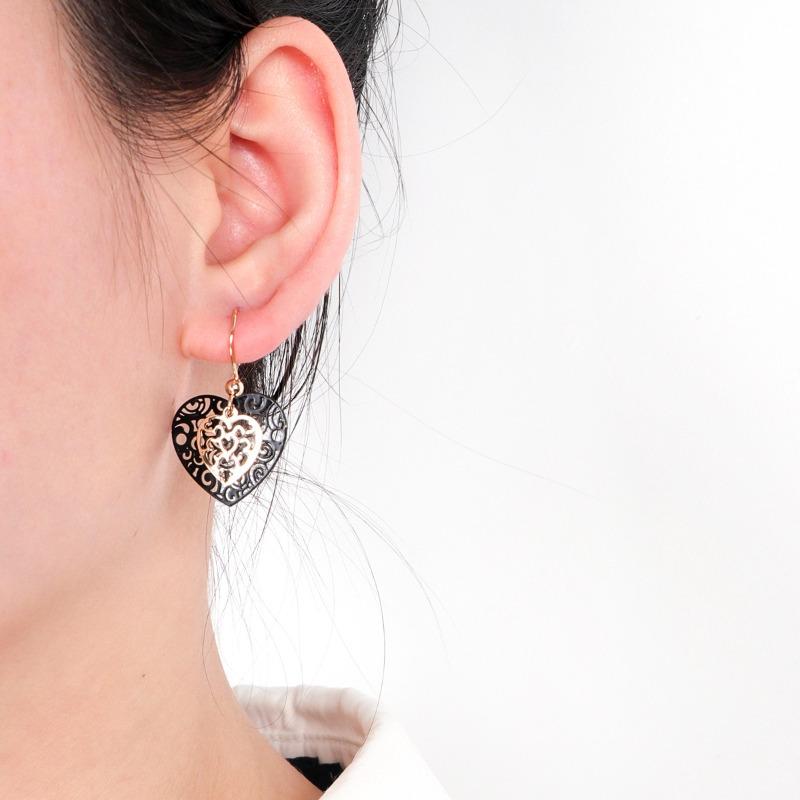 

Французские ретро-полые серьги Love Simple Temperament и персонализированные серьги