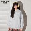 TonLion Women's Trendy Zip-Collar Sweatshirt
