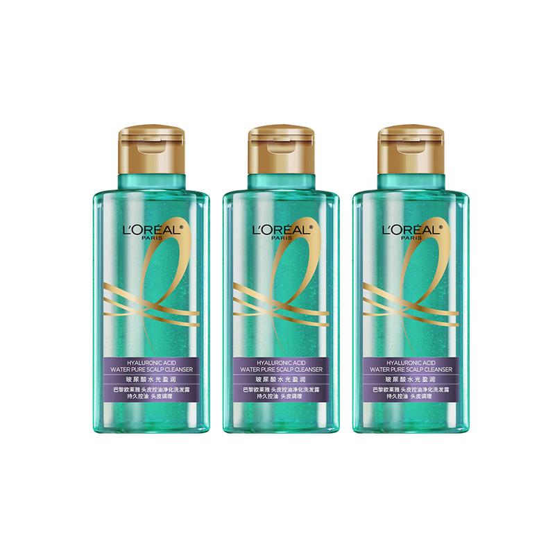 Loreal Paris Shampoo, Cleansing, Conditioning, Rich, Fluffy, Moisturizing, Exfoliating and LOreal Scalp Oil Control Purifying Shampoo-100ml3