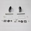 Plastic Toilet Lid Hinges Soft Release Toilet Cover Top Fix Hinge Fixing Kit  Toilet Cover