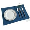 Double-layer Imitation Linen Fabric Placemat, Tableware Mat, Hotel Box Insulation Mat Ins Wind Home Coaster