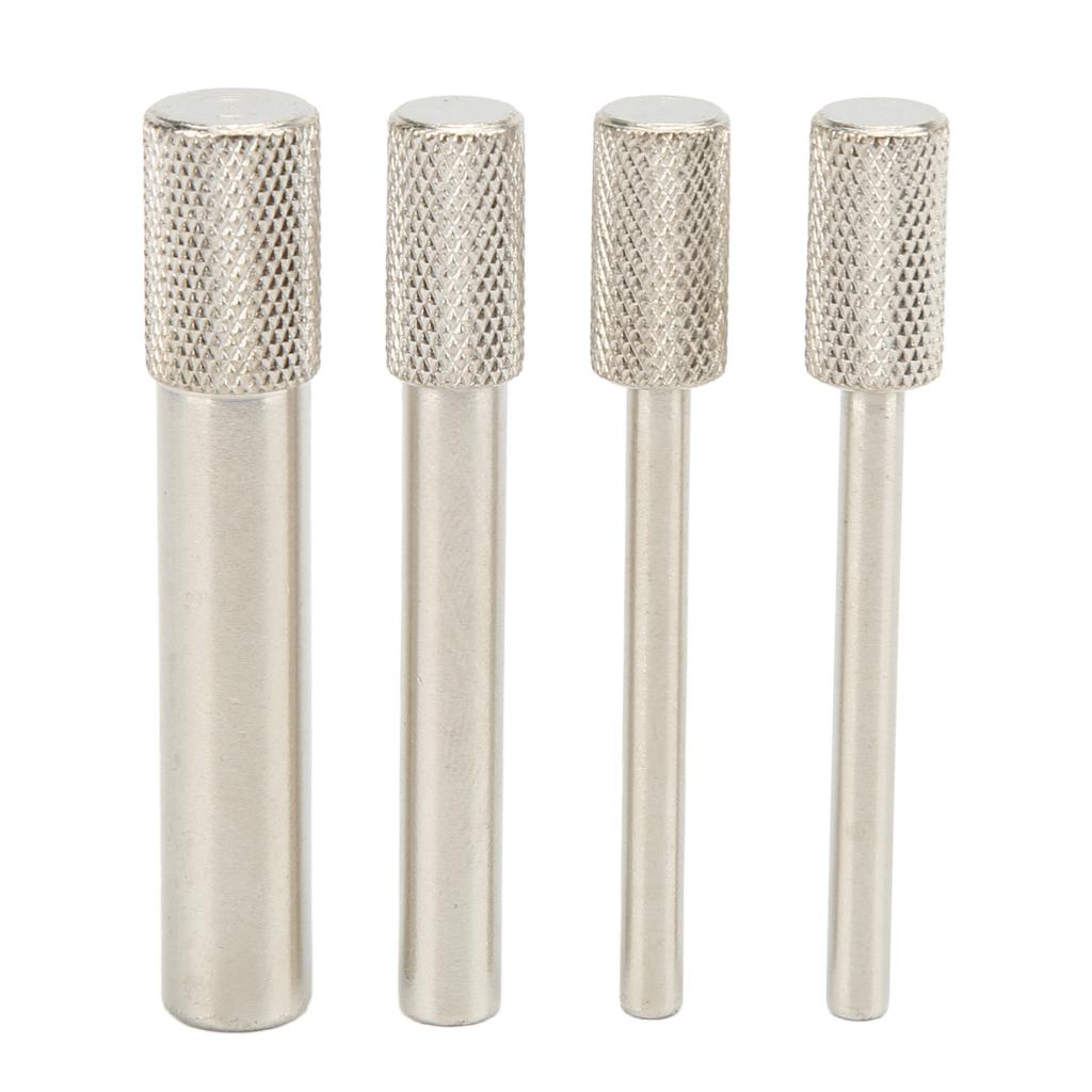 4 Stück Motor Steuerzeiten Arretierstift Set Metall Silber Hohe Härte Ersatz für Citroen 1.4 1.6HDi