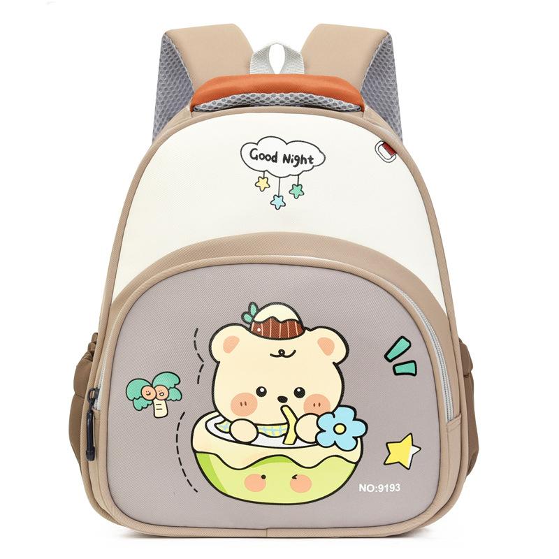 Cartoon Kindergarten Children's Schoolbag For Boys And Girls Lightweight Backpack