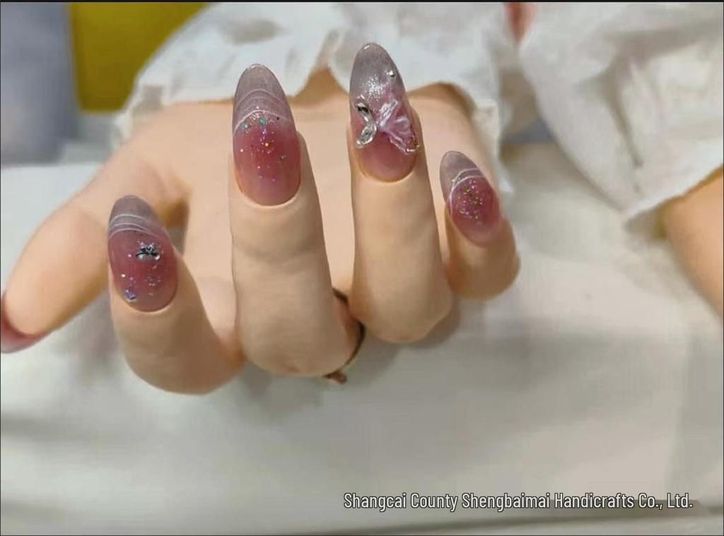 Beginner's Bendable Soft Fake Hand for Nail Art Display and Practice