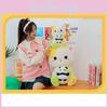 Cat With Panda Plush Toys Cartoon Stuffed Dolls Room Decorations Kids Gifts