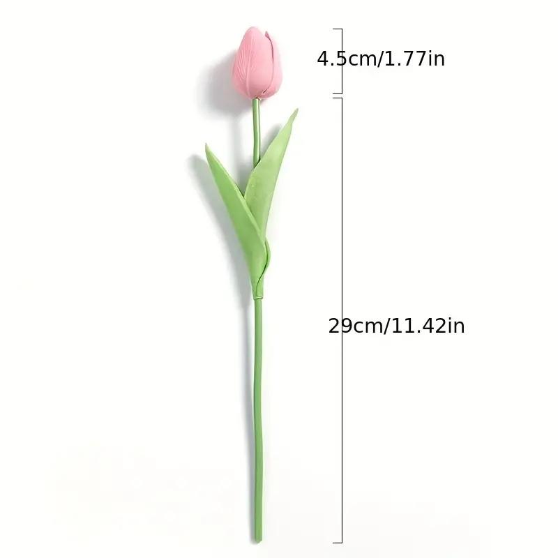 10PCS realistic artificial tulip bouquet DIY home decoration decorations