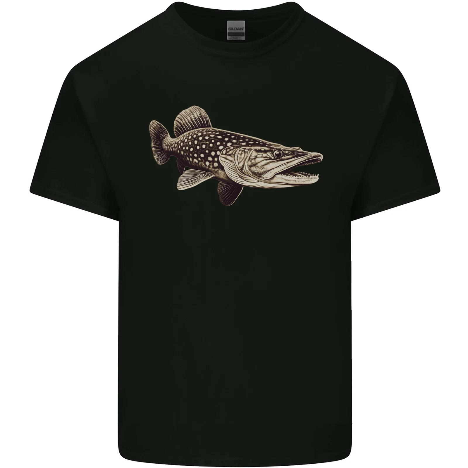 

A Pike Fish Fishing Fisherman Kids T-Shirt Childrens 4XL