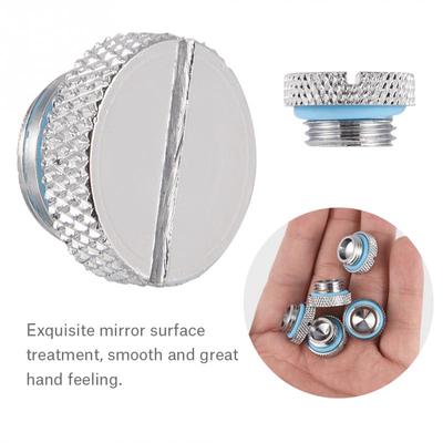 1pc G1//4 Thread Stopper Stop Plug for PC Water Cooling Tank Radiator Reservoir