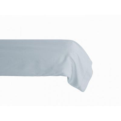 Bolster Case In Pure Combed Long-fiber Cotton Percale 80 Threads/cm² Vent Du Sud - Glacier - 43 X 195 Cm