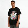 Mother And Baby Floral Print Parent-child Outfit For Adults Pure Cotton T-shirt