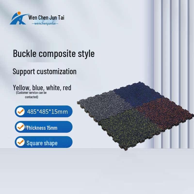 Interlocking Heavy-Duty Gym Rubber Floor Mat