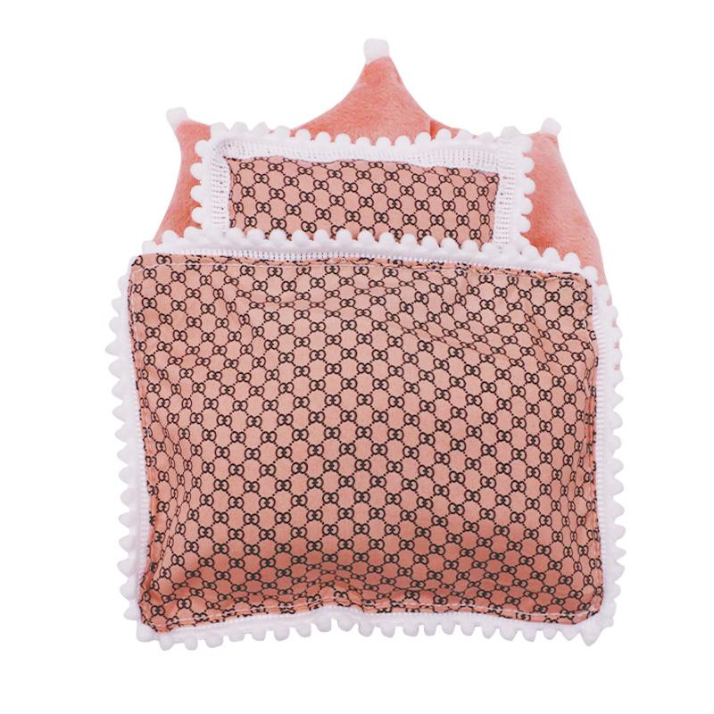 

Набор мини-аксессуаров для куклы 17 см для куклы Labubu Pop 3 шт./набор Кровать+Одеяло+Подушка Пижама Спальный мешок Кукольный домик Подарок,Игрушки для девочки