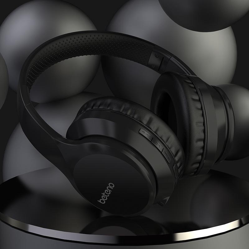 

BH-188 Bluetooth V5.3 Over-Ear Wireless Headphones - Long Battery Life, Foldable Design