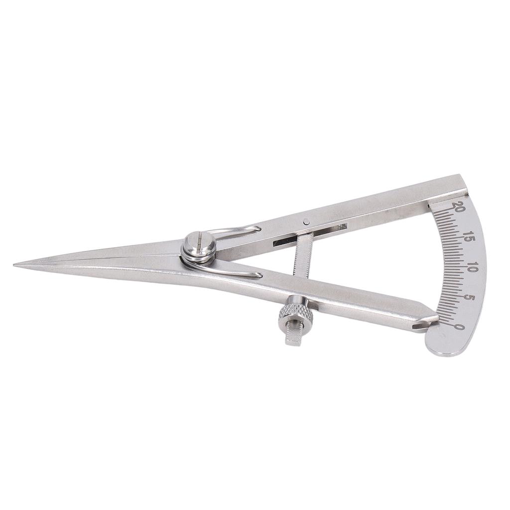 Marking Gauge DIY Hand Made Leather Art Stainless Steel Adjustable Fine Marking GaugeScrew Lock