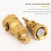 Yushijiarun Brass Float Valve with Stainless Steel Ball for Water Tanks