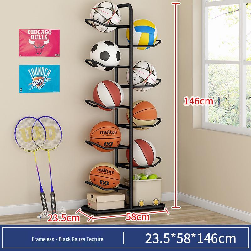 Aufbewahrungsregal für Volleyball und Basketball für Kinder