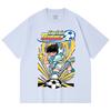 230 Gsm 100% Cotton Captain Tsubasa V1 Print Unisex Heavy Cotton T Shirt