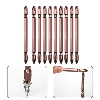 1/4\'\' Hex Screwdriver Bits 100mm 10pcs Alloy Steel