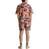 Vans Queer Poets Tyris Winter Shorts Full Print Mid Waist Tied Straight Casual Shorts Men shorts Multicolor VN0008FTBE5