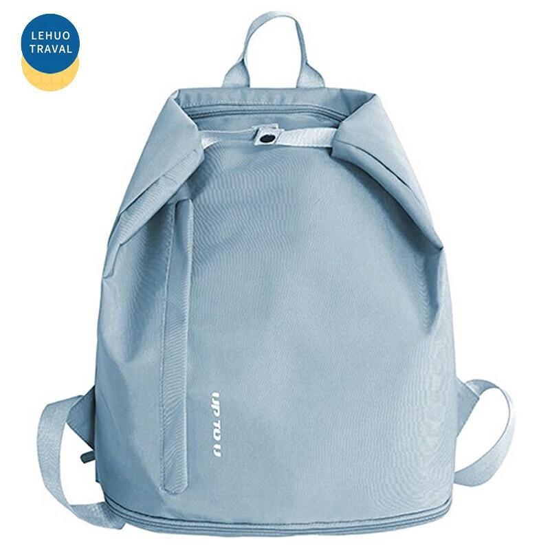 

«Водонепроницаемая пляжная сумка для плавания: Спортивный рюкзак с отделением для обуви и функцией разделения влаги и сухости. 20-35L синий