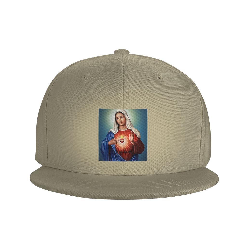 Immaculate Heart of Mary Virgin Mary Baseball Caps Snapback Fashion Baseball Hats Breathable Casual Casquette Outdoor for Unisex