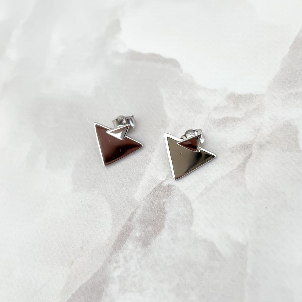 Silver Earrings Without Stones (2144038)