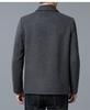 2025 Autumn/Winter Men's Wool Coat: Business Casual Lapel Jacket