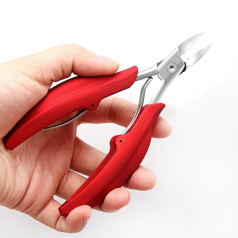 Cliper Profesional pentru Unghii Încarnate, Clește Oblic Ascuțit pentru Paronichie și Inflamație