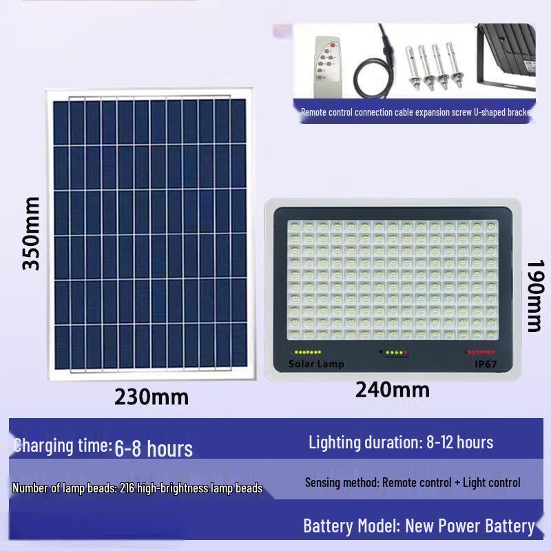 

Solar Outdoor Sensor Light