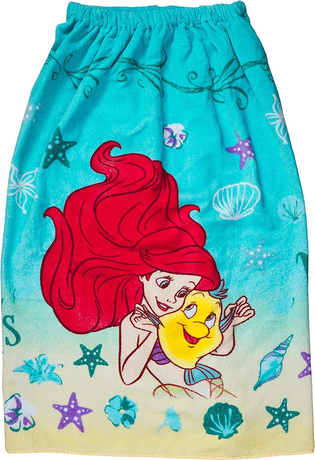 

Marushin Wrap Disney Princess Little 80cm Wearable Bath Wrap for Girls and Product 2095012600 Towel, Ariel, Mermaid, Long, Children s Towel, Towel,