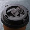 UPORS 500ML Coffee Mug Creative 304 Stainless Steel Travel Mug Double Wall Vacuum Insulated Tumbler Wide Mouth Tea Cup with Lid