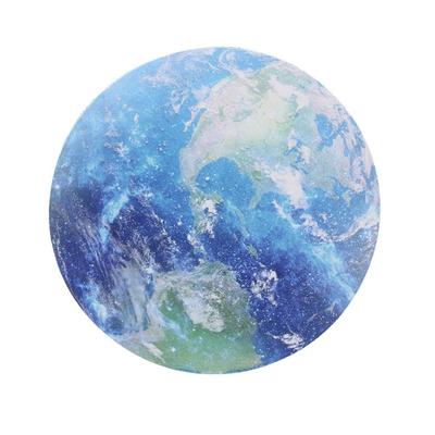 Round Mouse Pad Unique Stylish Flexible Rubber Back Gaming Mouse Pad for PC Laptop Office Round Desk Mat Durable Cute Planet Space Planet Star Series