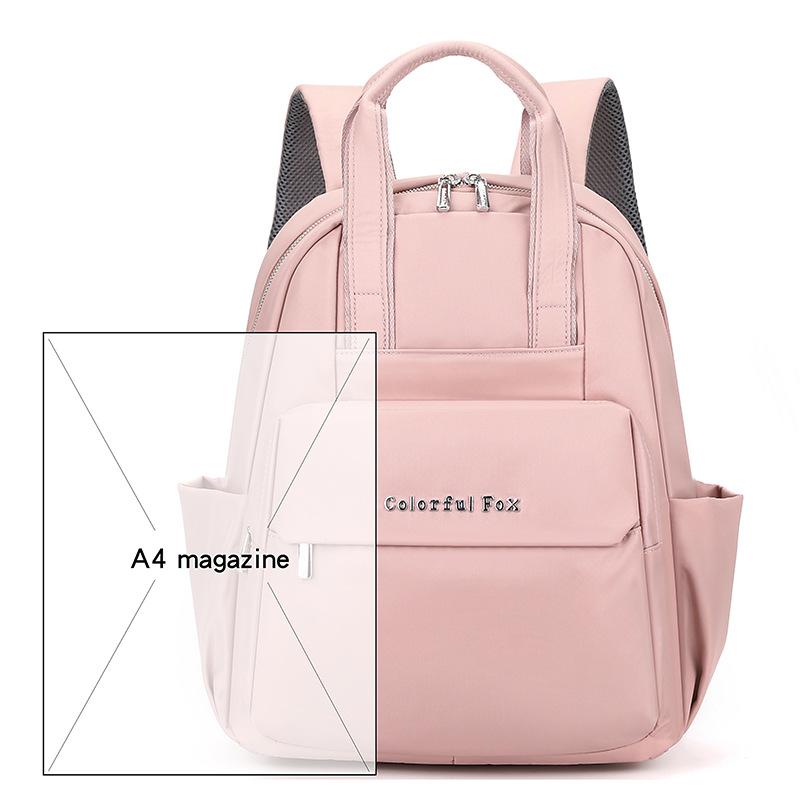 Large capacity backpack women's outdoor leisure splash-proof backpack travel computer bag