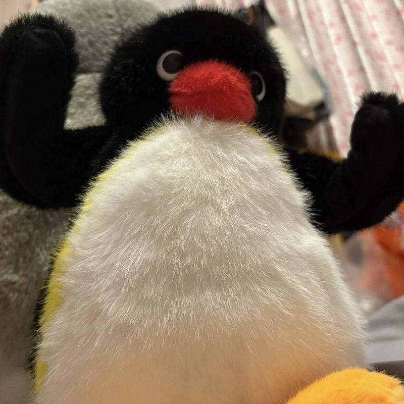 Peluche Pinguino Arrabbiato Soffice Serie Superpoteri 30Cm Compagno Carino Bambola Confortevole Cuscino Morbido Decorazione Stanza Divano Regali