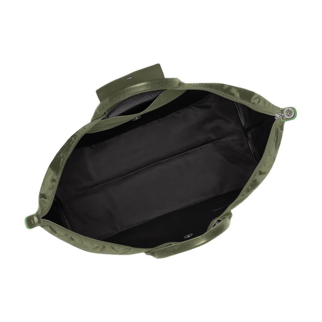 Longchamp Le Pliage Green Zipper Leather Travel Bag Men bags 1625919479