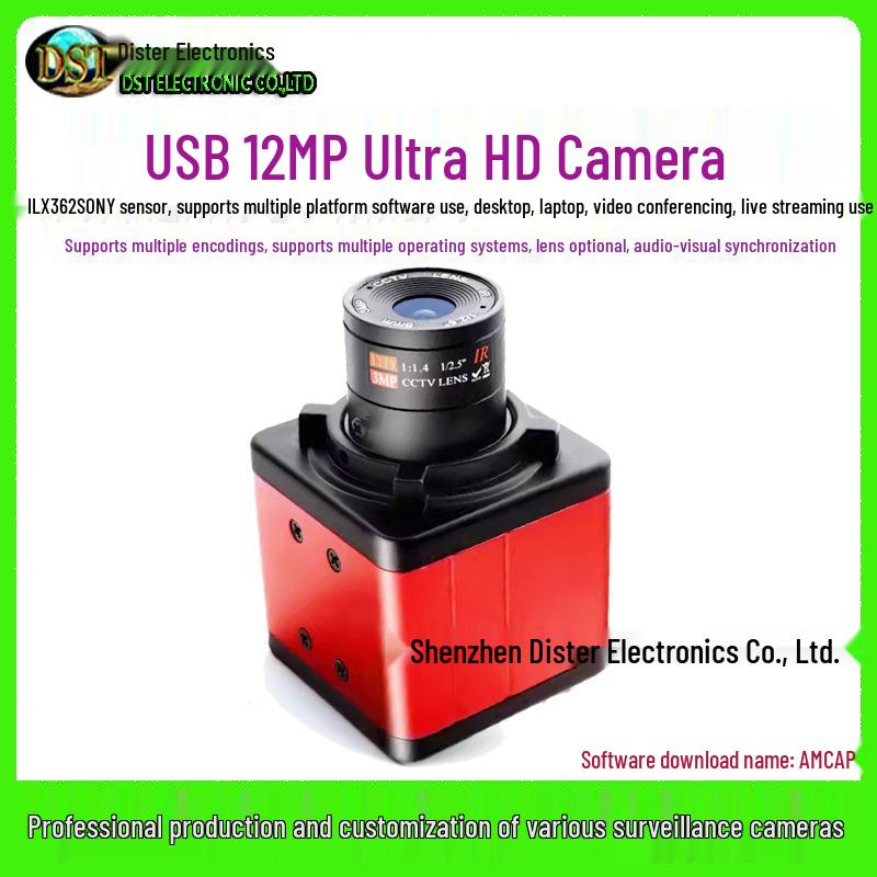 USB High-Definition Webcam for Streaming, Conferencing, and Teaching