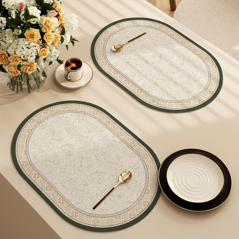 Neues modernes einfaches Tischset Hotel Restaurant Zuhause Westliches Tischset zum Essen, Professionelles Isolier-Tischset, Hochwertiges Tischset