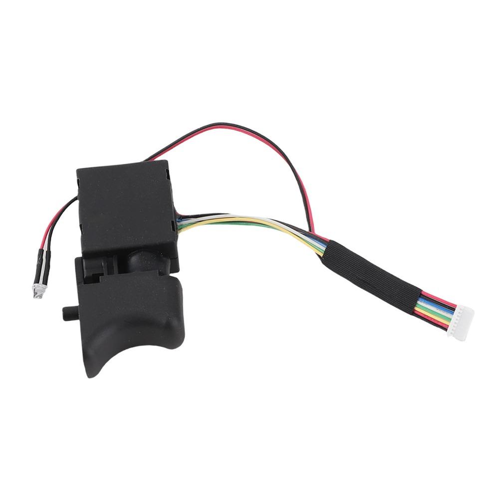 Push Button Electric Drill Trigger Switch CW/CCW Speed Control Switch  Replacement Parts