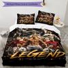 Ronaldo's Golden Legend: Ronaldo's Legacy Bedding Set, Breathable Duvet Cover with Pillowcases, Soft Bed Linen for Bedroom Home Decoration, Perfect Fe