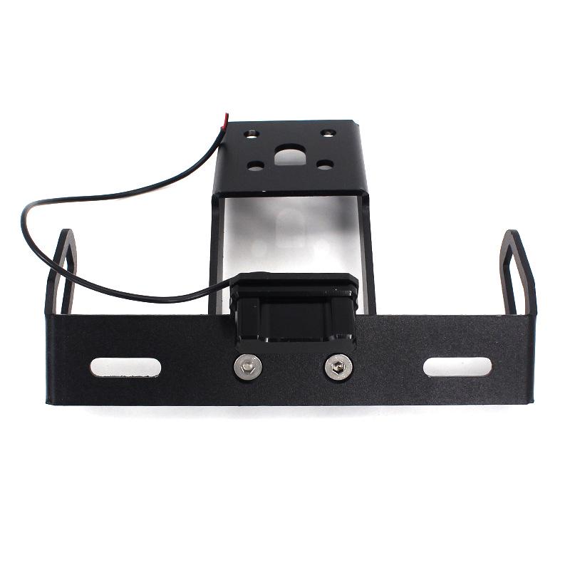 

Kawasaki Ninja ZX-6R/ZX-10R Short Tail License Plate Holder with LED Light чорний