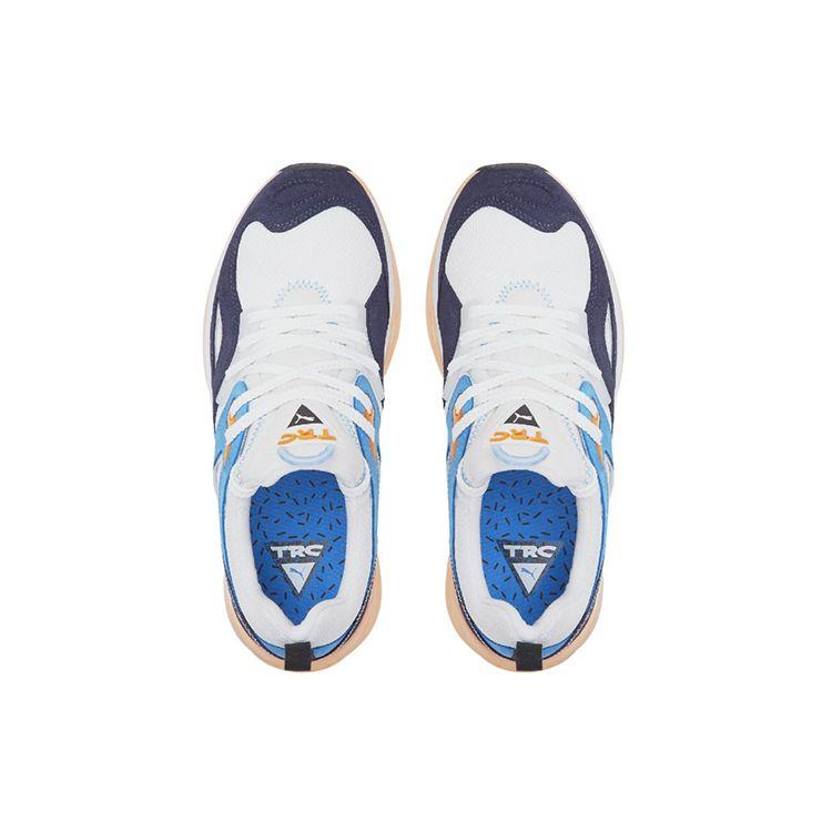 Puma Trc Blaze The Triangle Fabric Synthetic Leather Mesh Comfortable Daily Low-Top Lifestyle Shoes Unisex Sneaker White Blue Orange 383104-04