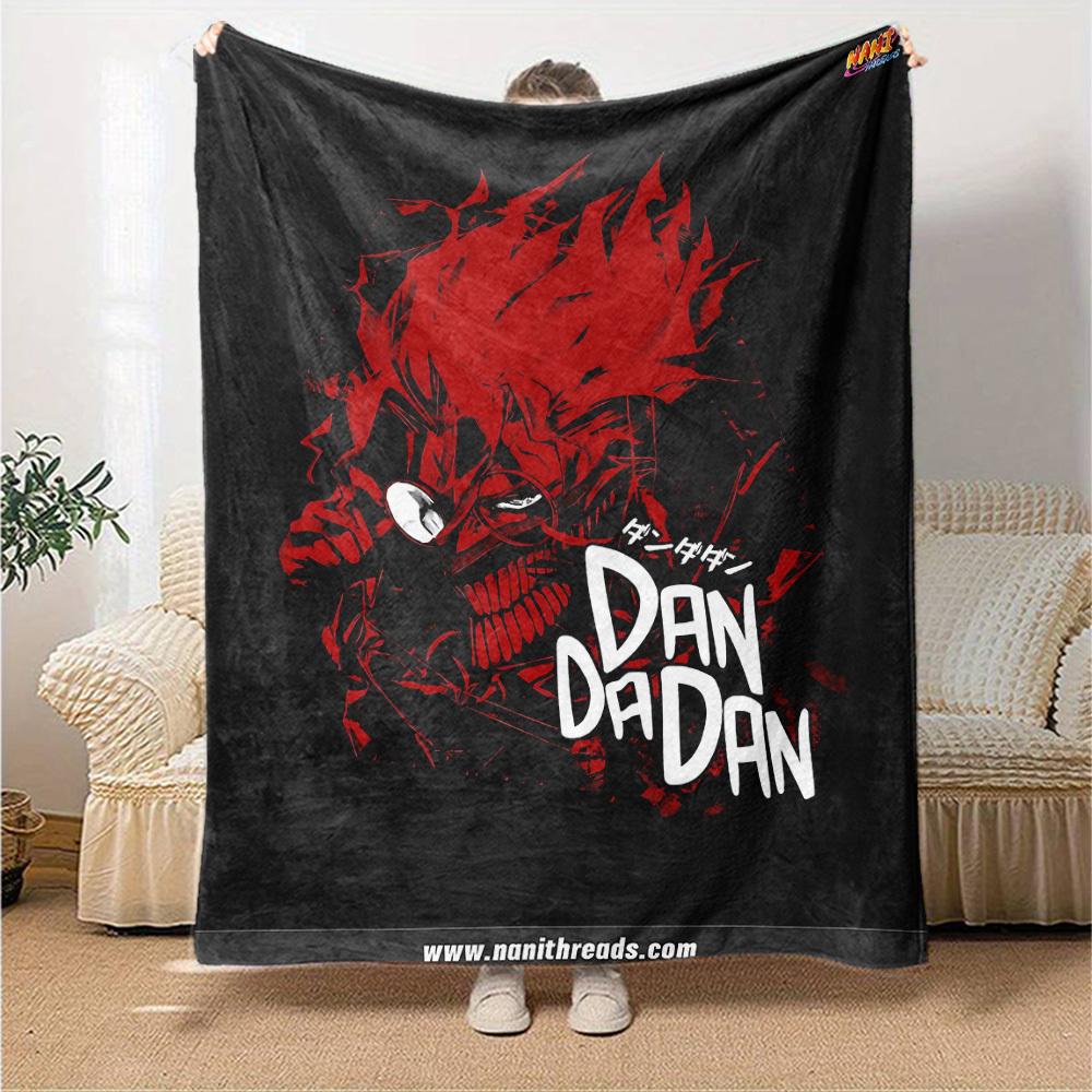 1pc Dan Da Dan Soft Flannel All Season Throw for Home, Office, Outdoor UseDurable Comfort Soft Warm Throw for Home