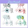 Plush Baby Animal Bed Mobile With Soft Toys For Infant And Toddler Comfort
