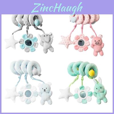 Plush Baby Animal Bed Mobile With Soft Toys For Infant And Toddler Comfort