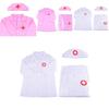 Authentic Halloween Kids Doctor Nurse Cosplay Costume Uniform Set- Soft Comfortable Bright Colors Perfect For Role Play Carnival Party