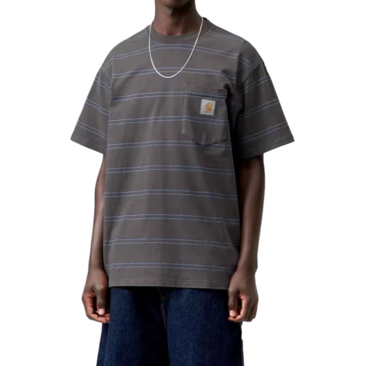 Carhartt WIP Bert Pocket T-Shirt Unisex Tops I036855-3SI-GD